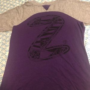 Zumba baseball tee